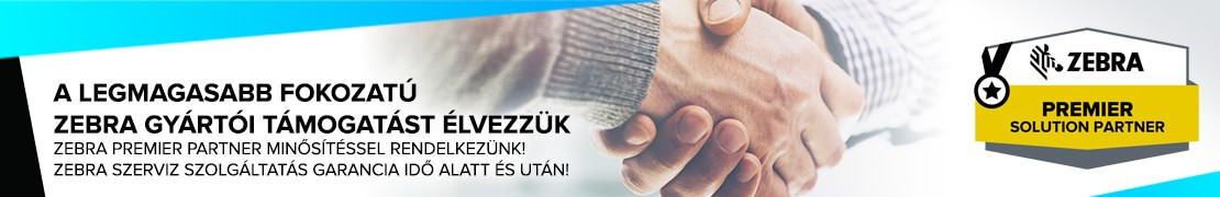 Zebra Premier Partner - címkenyomtató, adatgyűjtő, vonalkódolvasó