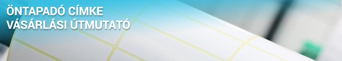 Öntapadó etikett címke vásárlási útmutató