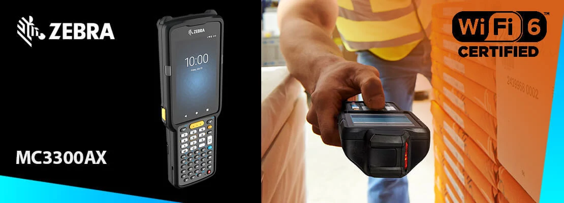 Megjelent a WiFi 6 hálózattal kompatibilis Zebra MC3300ax adatgyűjtő!