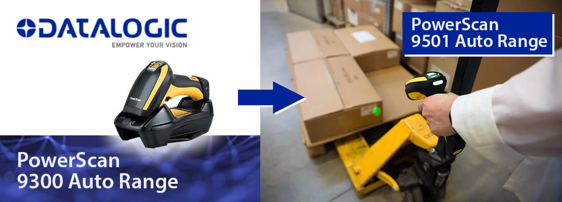A Datalogic bejelentése szerint nem folytatja tovább a PowerScan 9300 Auto Range vonalkódolvasó család gyártását!