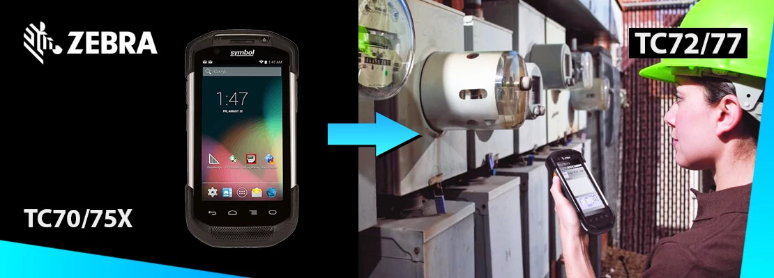 A Zebra Technologies megszűnteti a TC70/75X adatgyűjtők értékesítését!