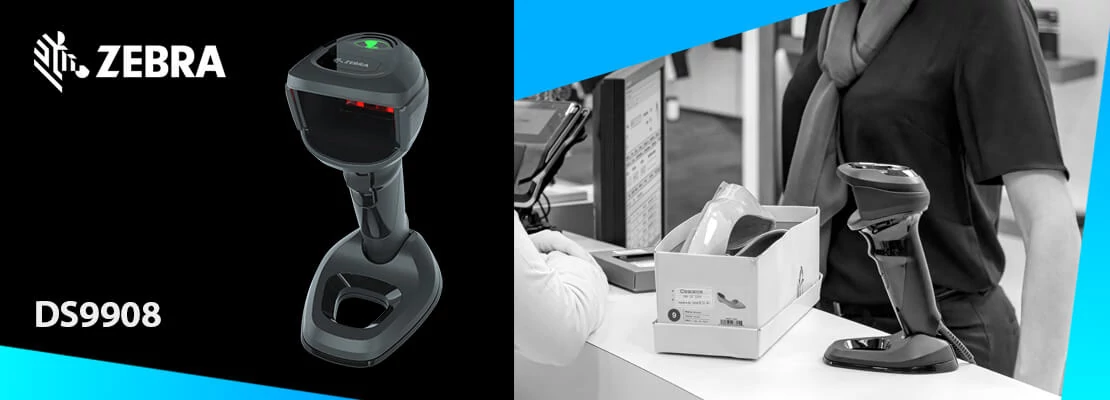 A Zebra Technologies TAA szabványnak megfelelővé tette minden DS9908 vonalkódolvasóját!