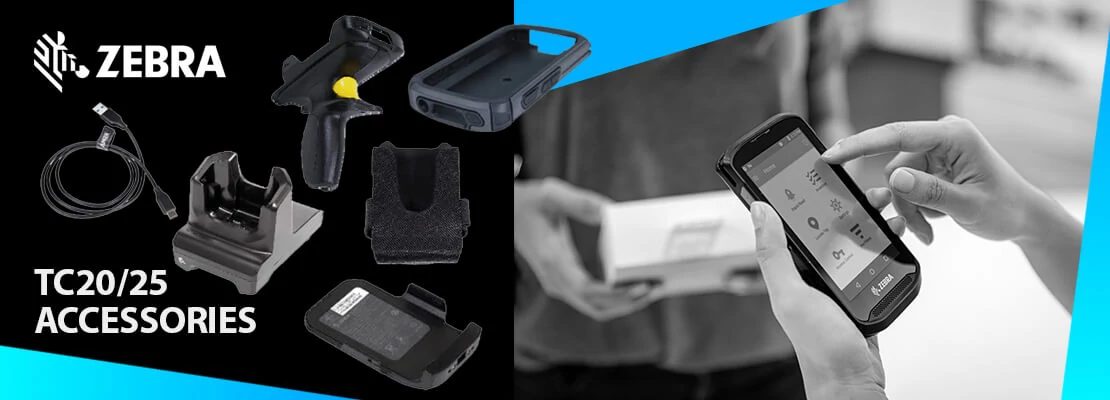 Megszűnik a Zebra TC20, TC20K és TC25 adatgyűjtők kiegészítőinek értékesítése!