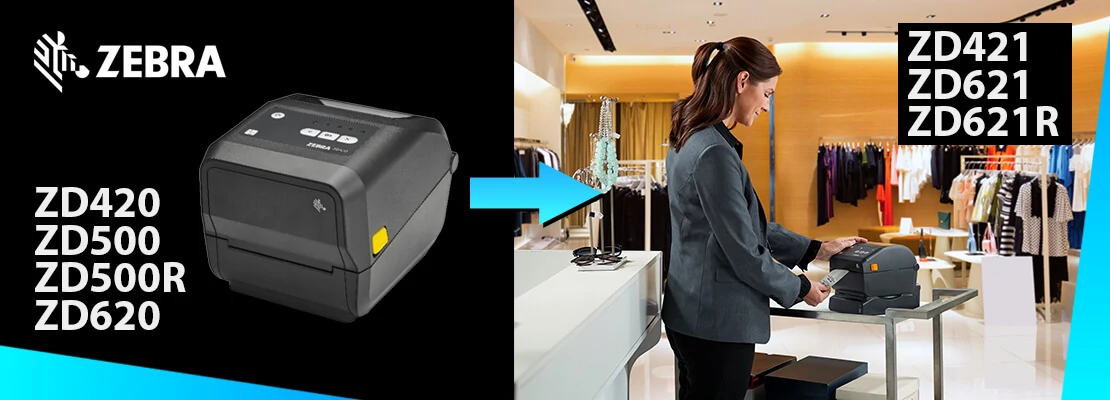 Megszűnnek bizonyos Zebra ZD420, ZD500, ZD500R és ZD620 címkenyomtató cikkszámok!