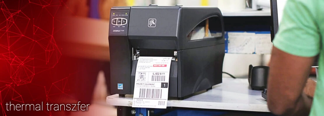 Termál transzfer címke nyomtatás