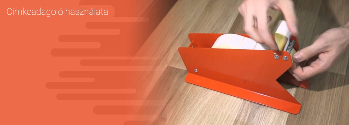 Bema címkeadagoló használata