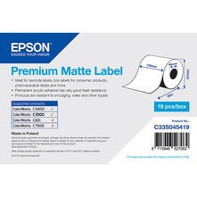Epson etikett címke C33S045419