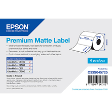 Epson etikett címke C33S045725