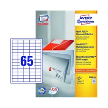 Avery Zweckform öntapadó íves etikett címke 3666-200