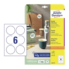 Avery Zweckform 6229-10 íves etikett címke