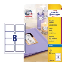 Avery Zweckform C6081-10 íves etikett címke