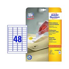 Avery Zweckform öntapadó íves etikett címke L4736REV-10