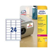 Avery Zweckform öntapadó íves etikett címke L6141-20