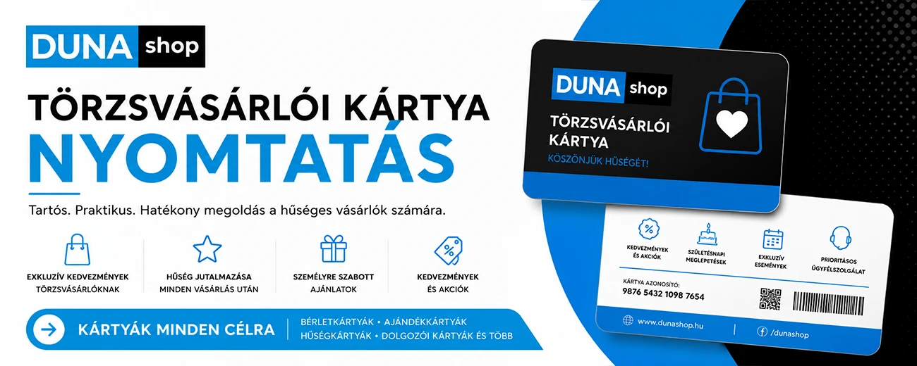 Egyedi törzsvásárlói kártya nyomtatás - VIP-szintekkel autószalon, óra-ékszer, prémium butik, hotel számára